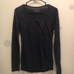 Sheer Long Sleeve Top